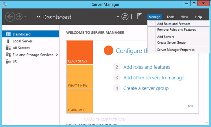 Windows Server 2012 IIS Web Server