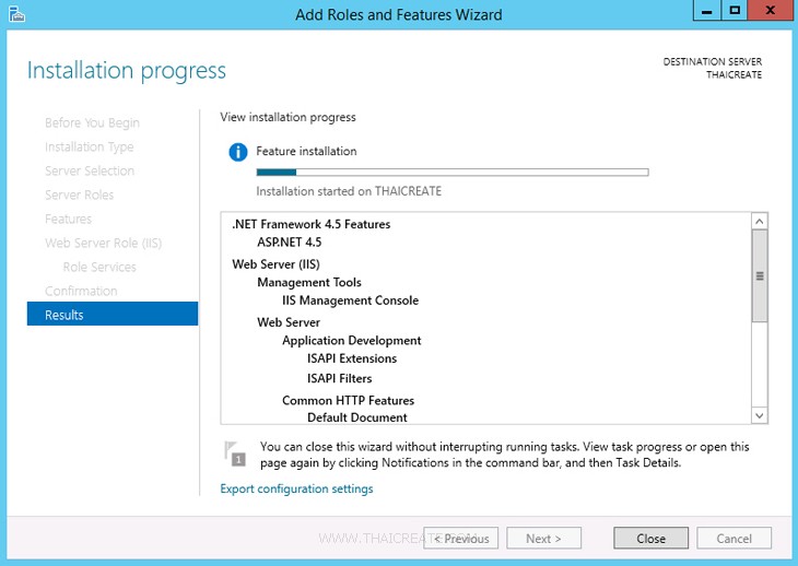 Windows Server 2012 IIS Web Server