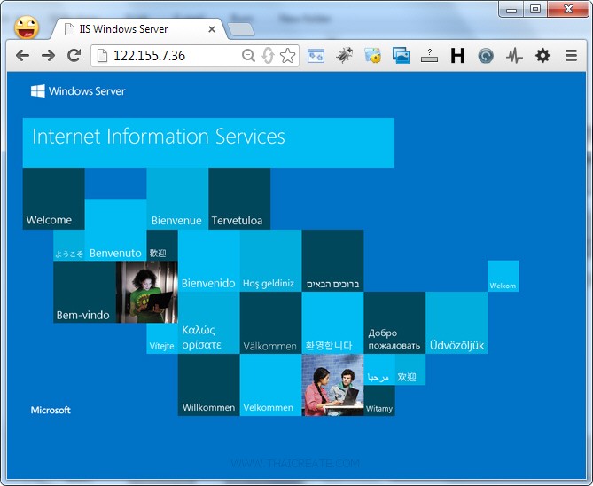 Windows Server 2012 IIS Web Server